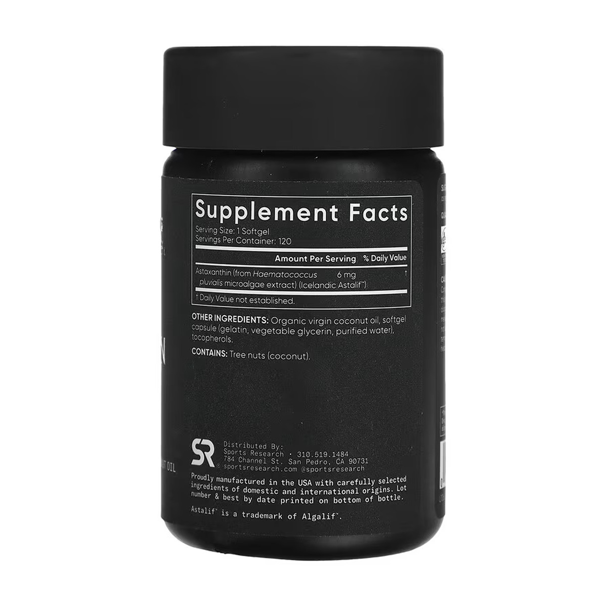 Astaxanthin 6mg - 120 softgels. Фото 2