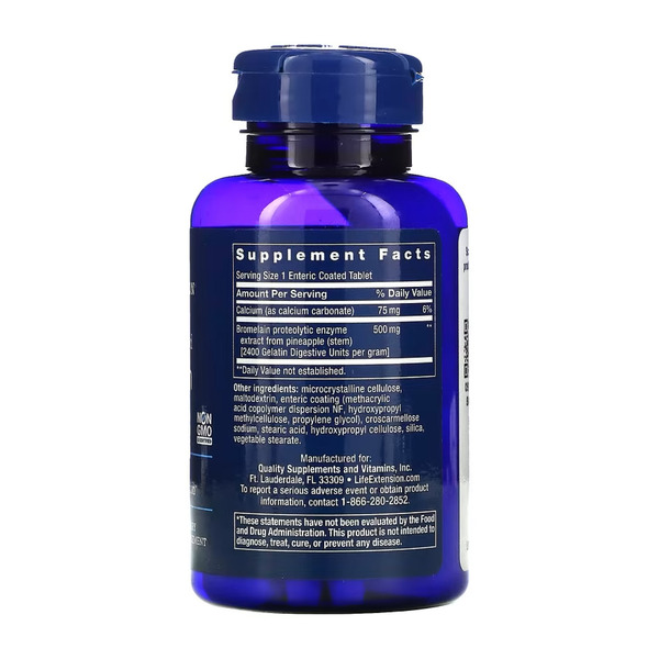 Specially-Coated Bromelain	500 mg - 60 tabs. Фото 2
