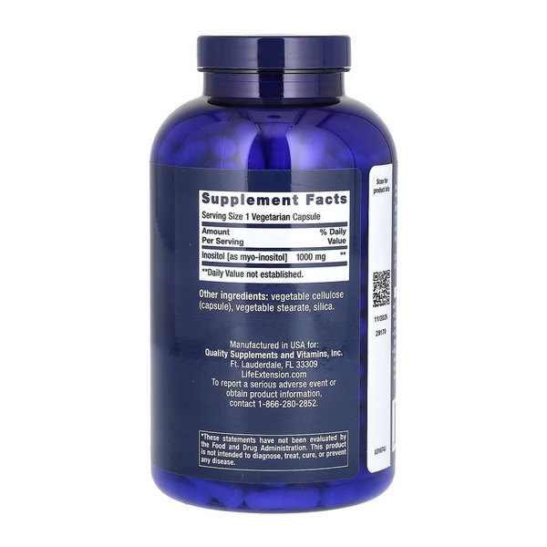 Inositol 1000mg - 360 vcaps. Фото 2