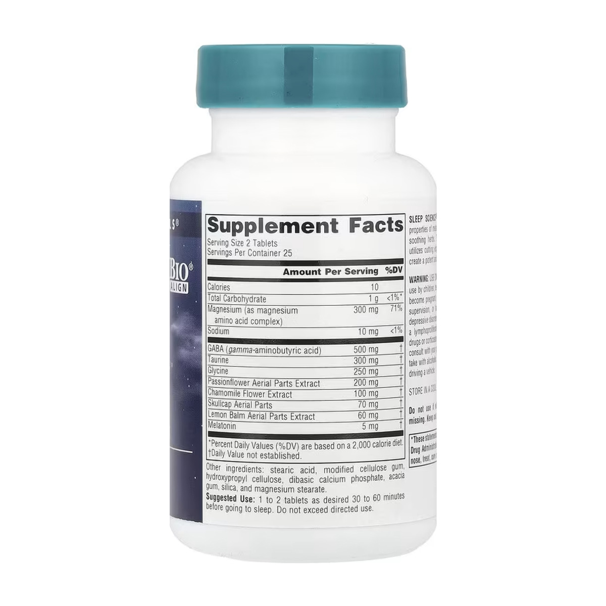 Sleep Science® NightRest™ with Melatonin - 50 tabs. Фото 2