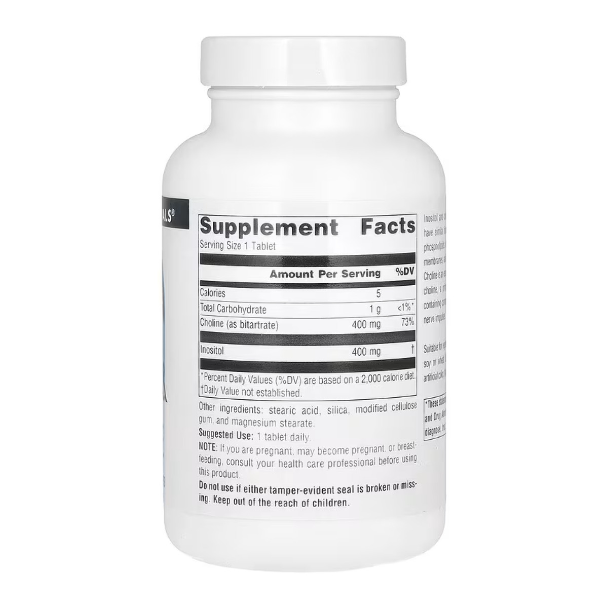 Inositol & Choline 800mg - 50 tabs. Фото 2