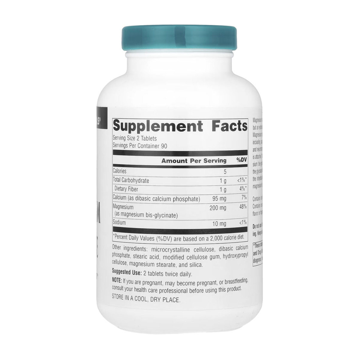 Magnesium Glycinate - 180 tabs. Фото 2