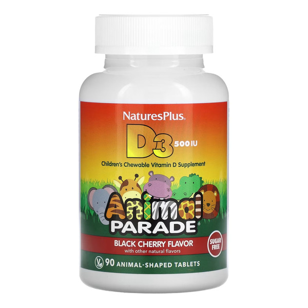 Kids Vit D3 Chewable Sugarfree 500 IU - 90 tabs