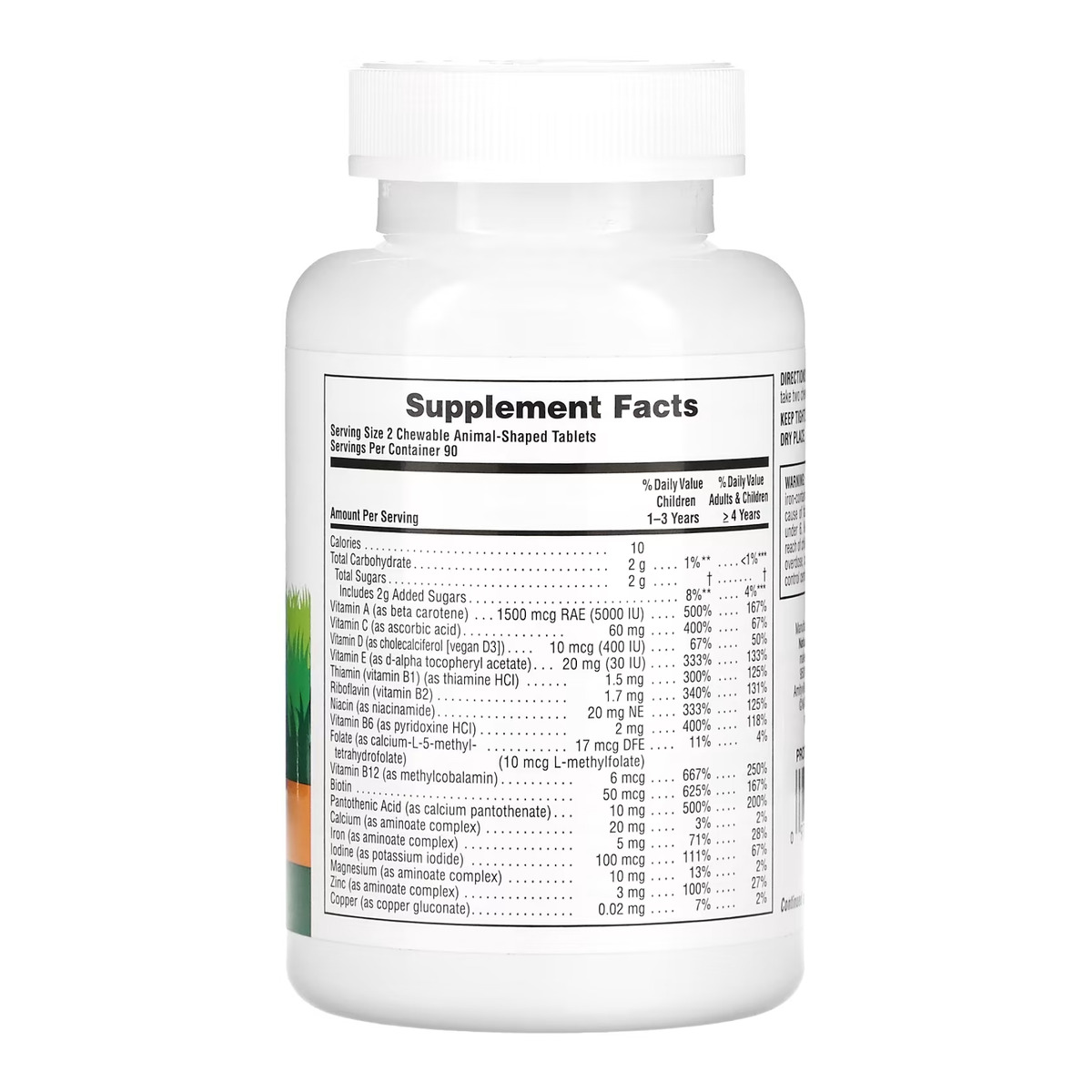 Children’s Multivitamin - 180 tabs Assorted. Фото 2