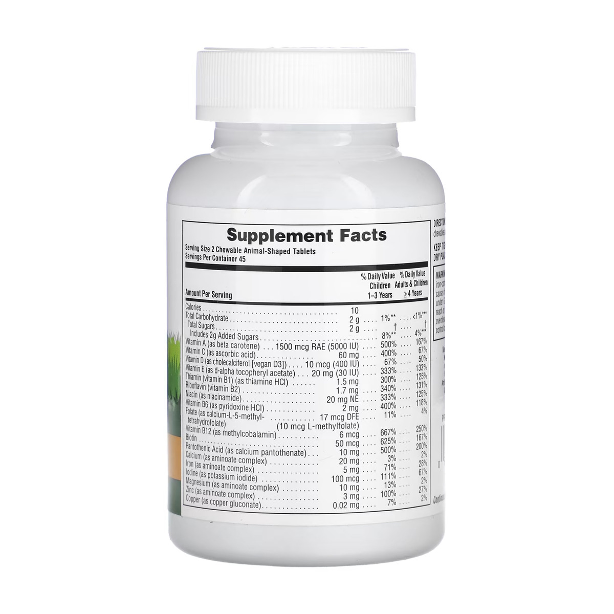 Children’s Multivitamin - 90 tabs Orange. Фото 2