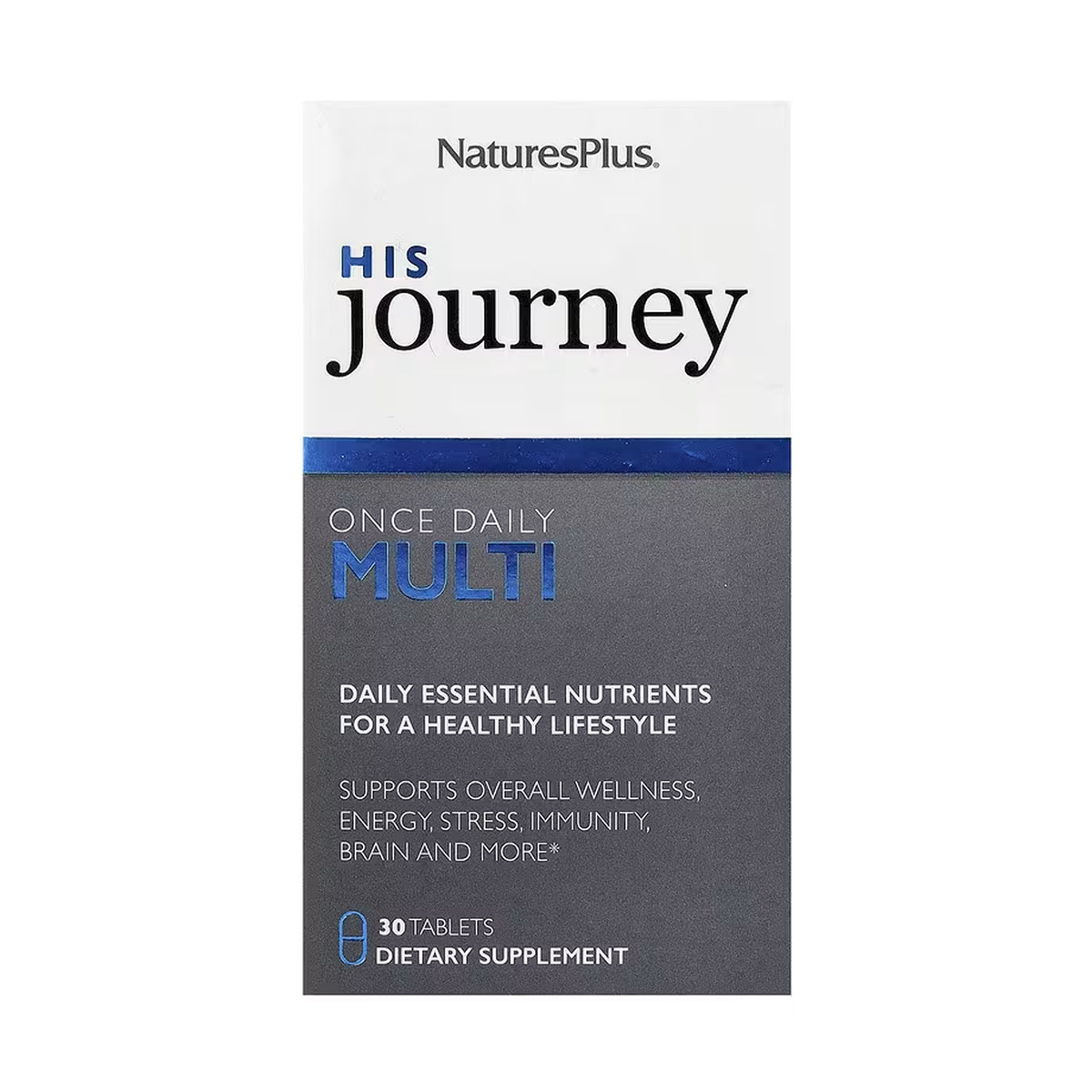 His Journey Once Daily Multi - 30 tabs