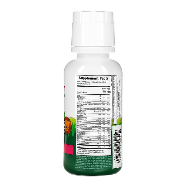 Children’s Multivitamin Liquid - 236.56 ml Tropical Berry. Фото 2