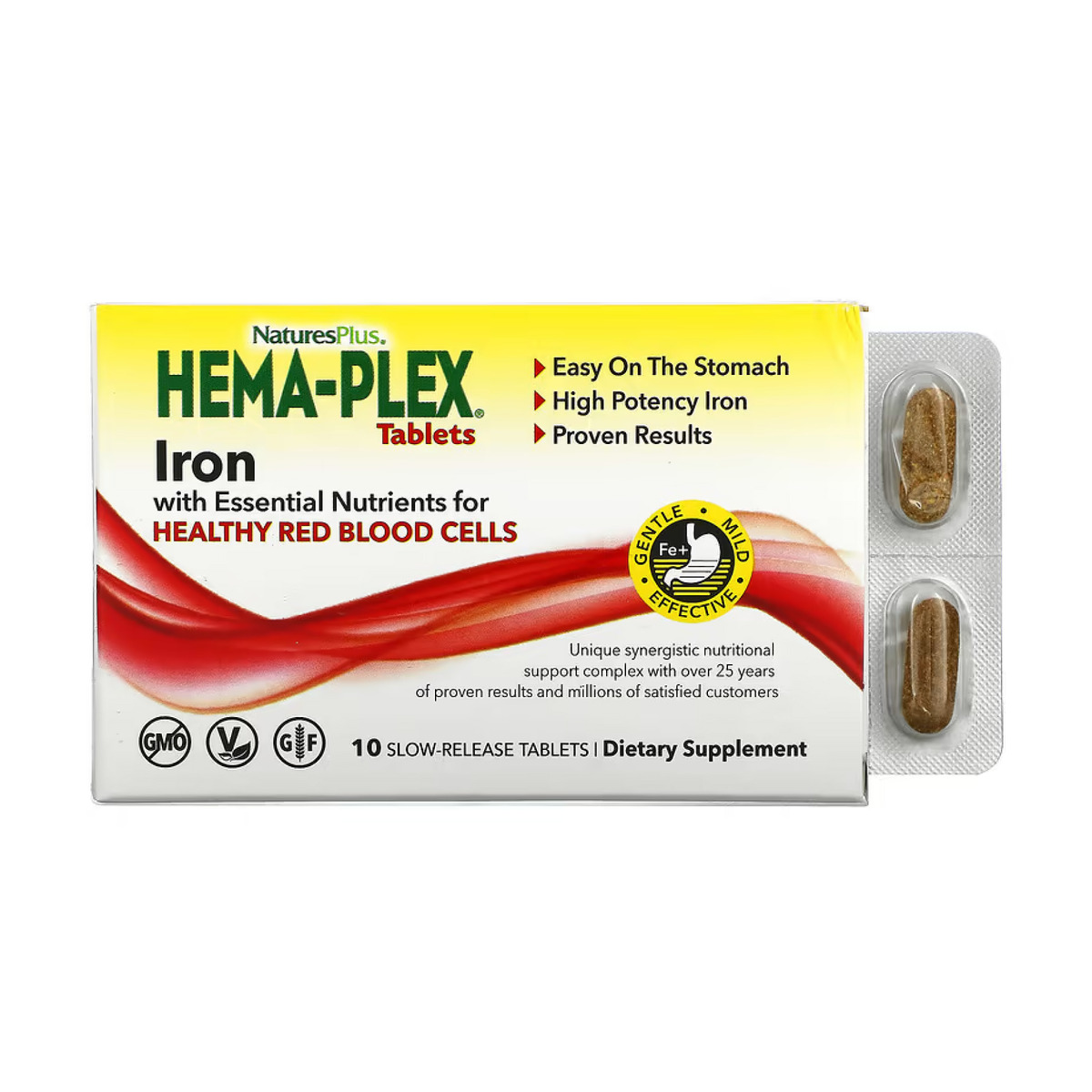 Hema-Plex - 10 tabs 6 box