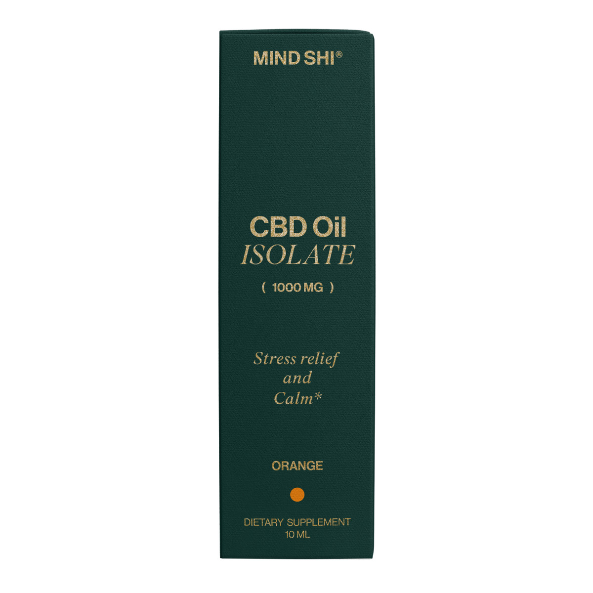 CBD Oil Isolate 1000 mg Orange - 10 ml. Фото 2