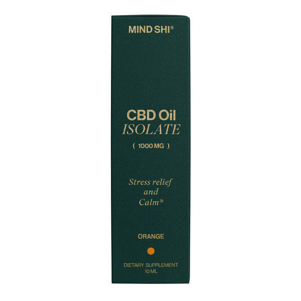CBD Oil Isolate 1000 mg Orange - 10 ml. Фото 2