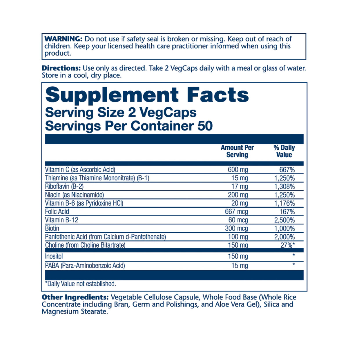 Balanced B Stress - 100 vcaps. Фото 2