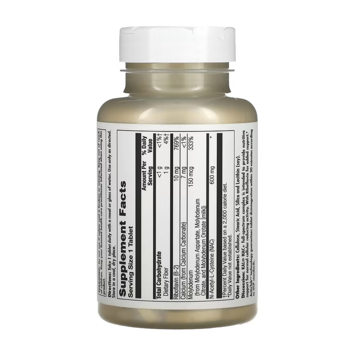 NAC+ 600mg - 60 tabs. Фото 2