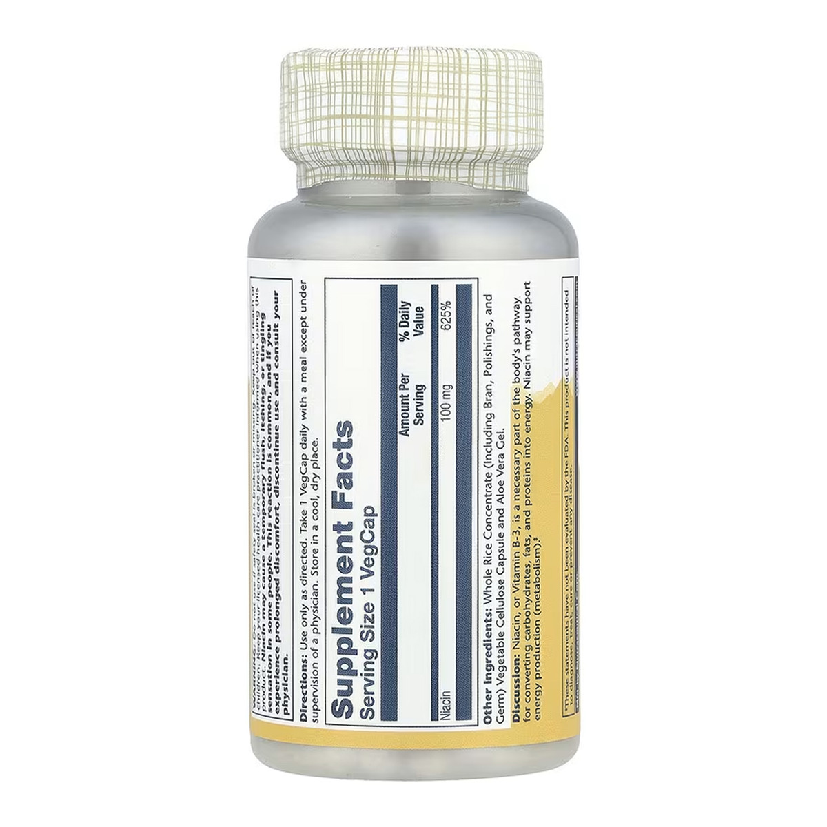 Niacin 100mg - 100 vcaps. Фото 2