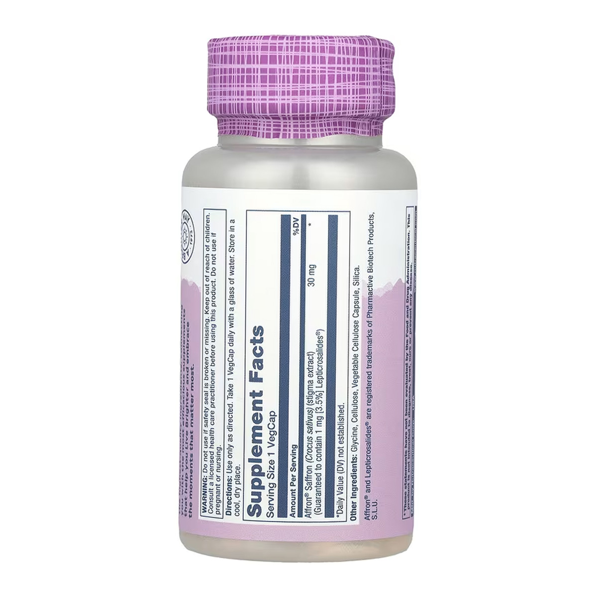 Vital Extracts Saffron - 30 vcaps. Фото 2