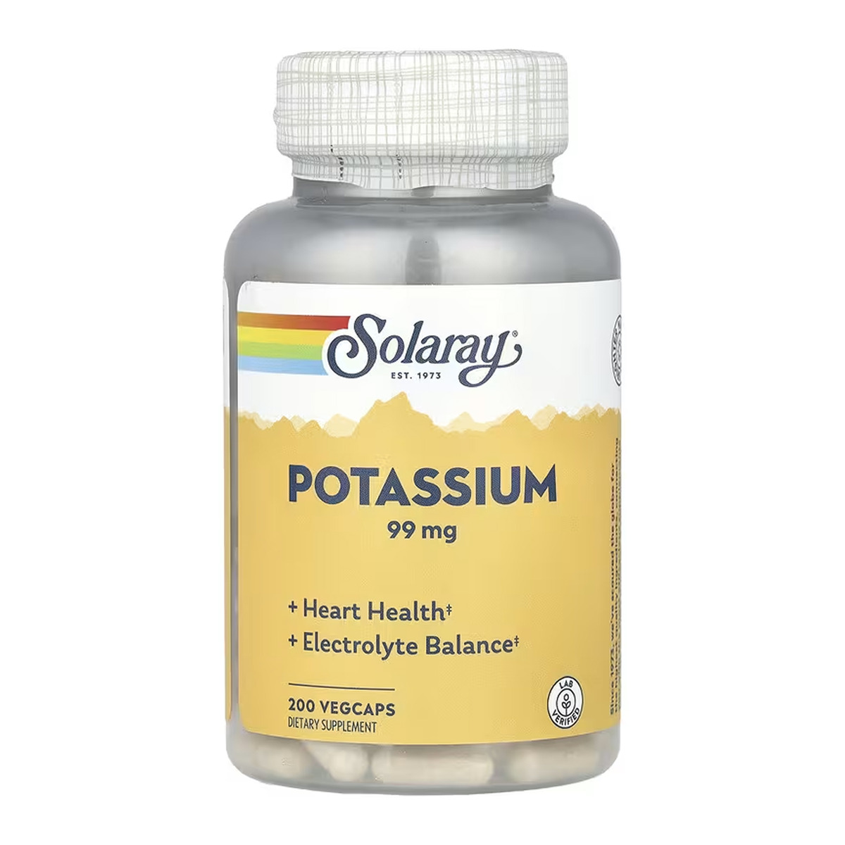 Potassium 99mg - 200 vcaps