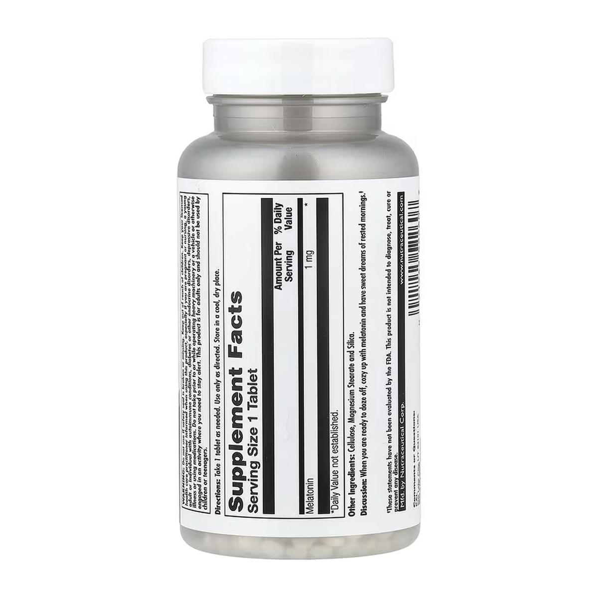 Melatonin 1mg - 120 tabs. Фото 2