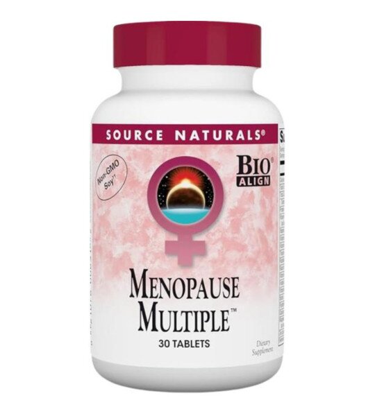 Вітаміни та мінерали Source Naturals Menopause Multiple, 30 таблеток при менопаузі
