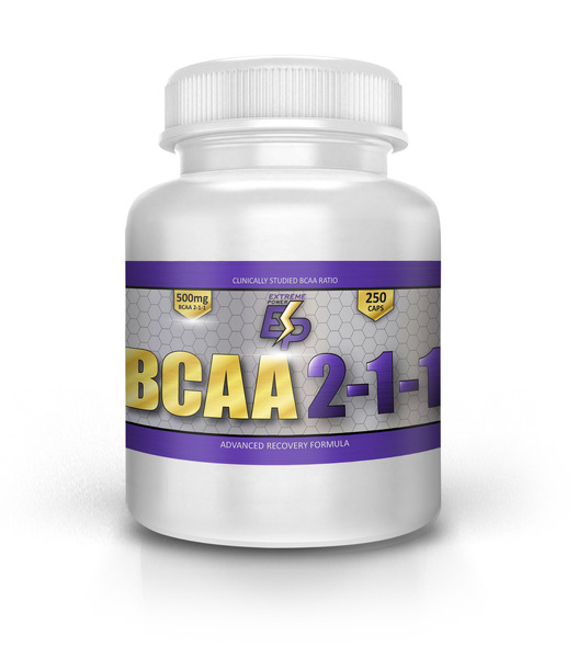 Купити BCAA 2:1:1 (чистий бцаа) 250caps/500mg