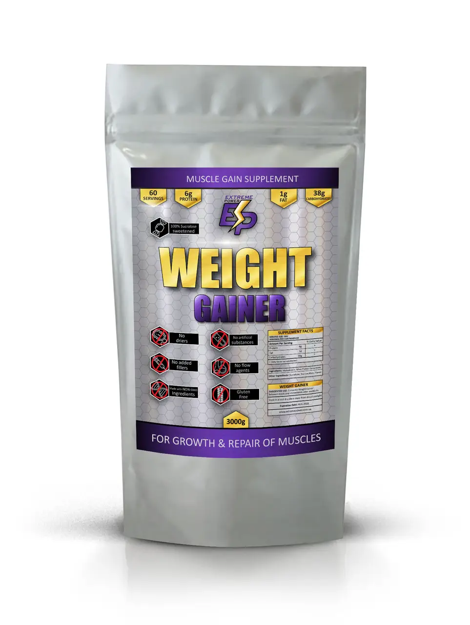 Weight Gainer Гейнер 3 кг. Фото 2