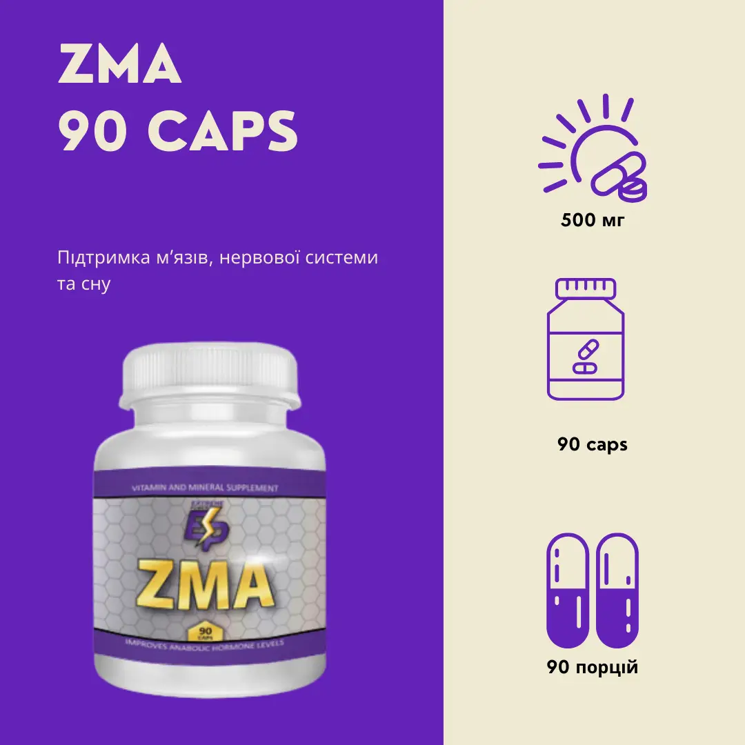 ZMA МАГНИЙ+ЦИНК+ВИТАМИН B6. Фото 5