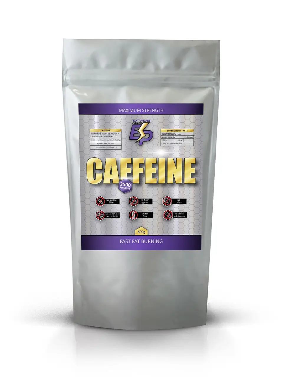 Безводний кофеїн (caffeine) 100 г. Фото 2