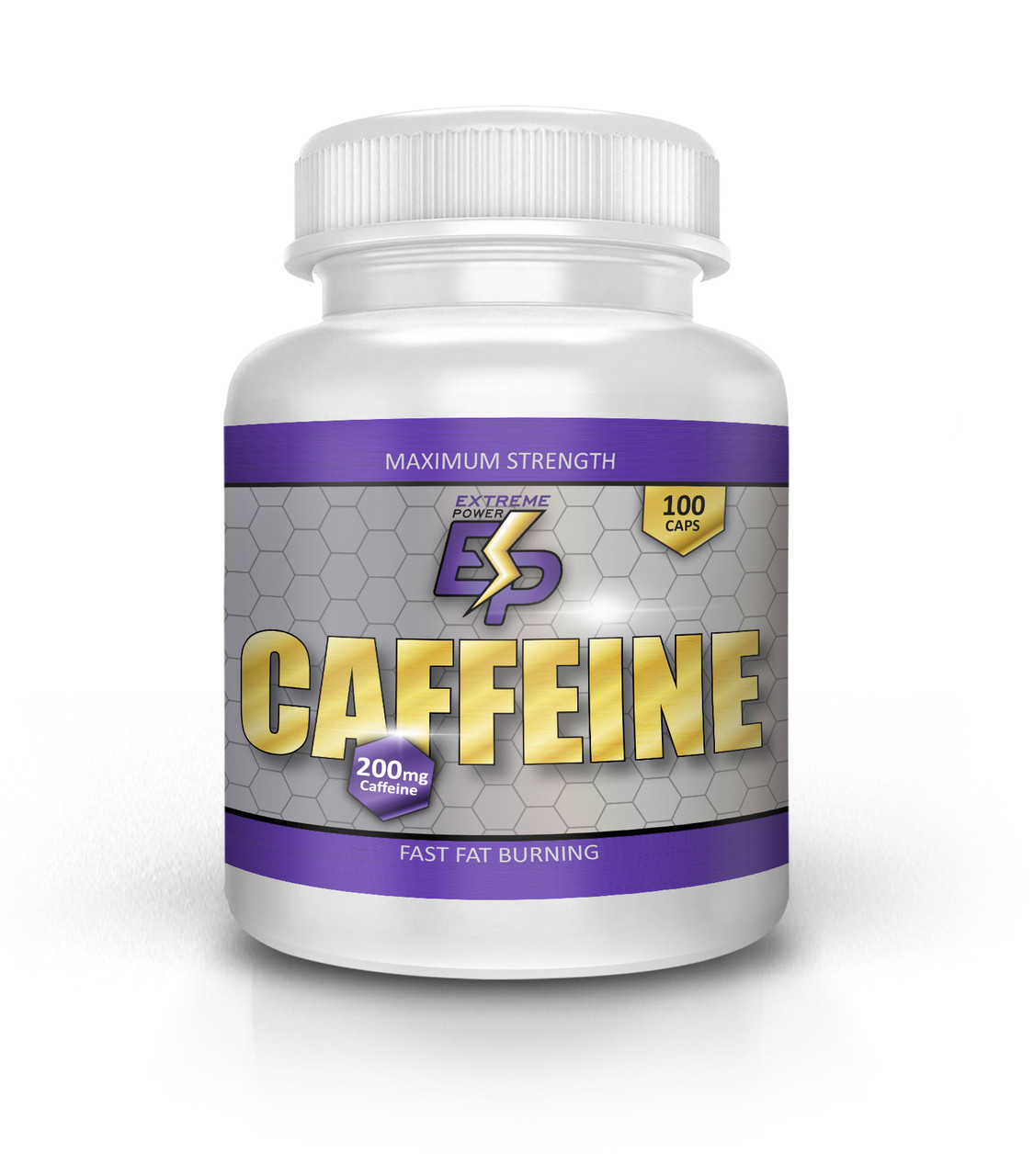 Безводний кофеїн (caffeine) 100caps/200mg