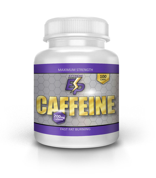 Безводний кофеїн (caffeine) 100caps/200mg