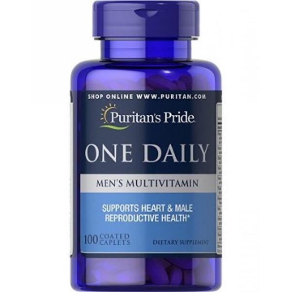 One Daily Men`s Multivitamin - 100 caps. Фото 4
