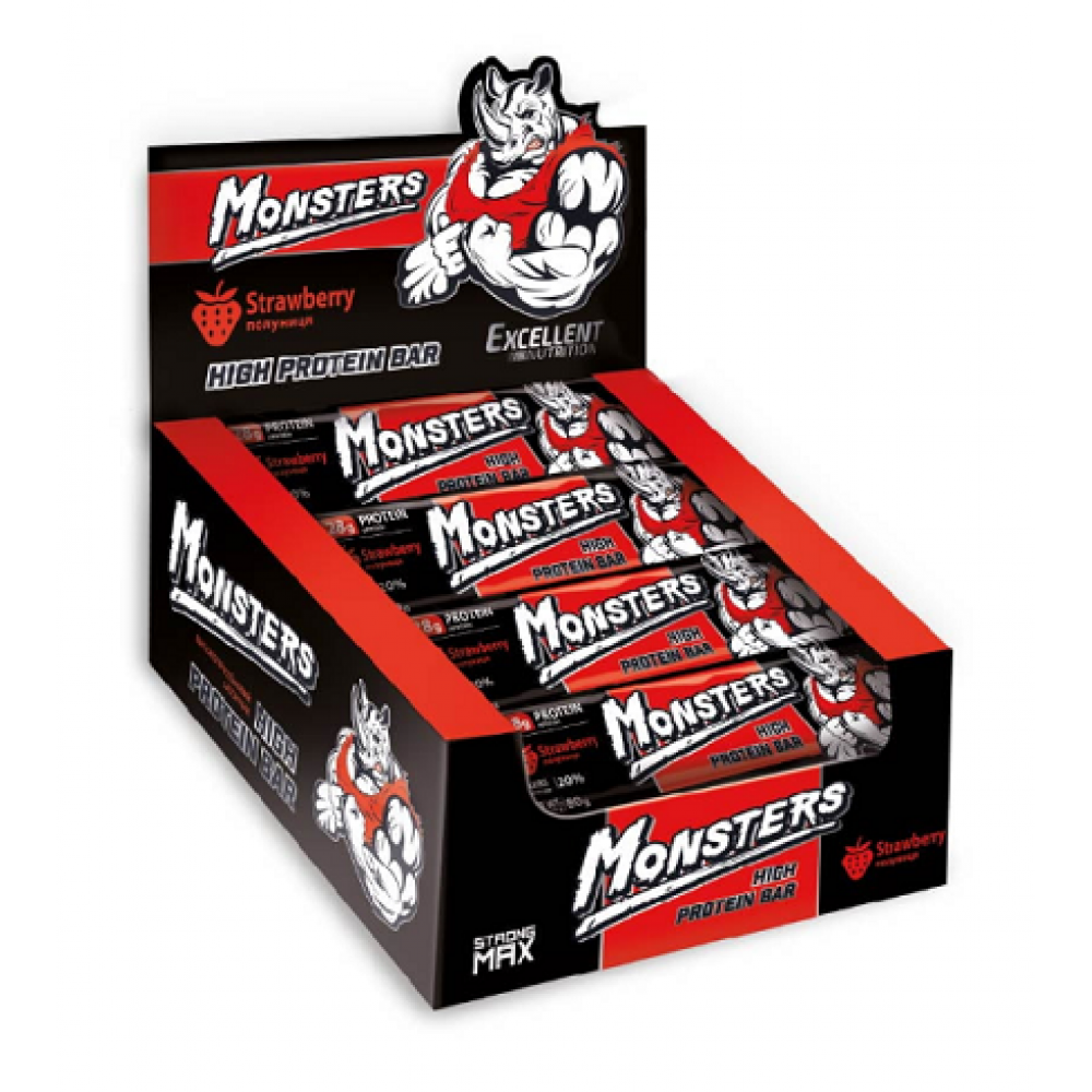 Strong Max - 80g x 20шт Strawberry. Фото 3