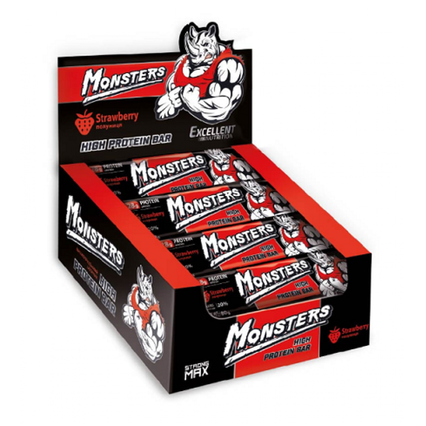 Strong Max - 80g x 20шт Strawberry. Фото 3