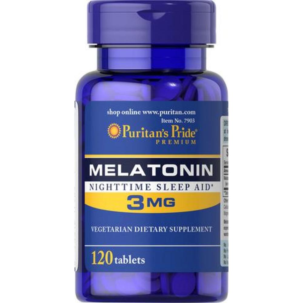 Melatonin 3mg - 120 tab. Фото 3