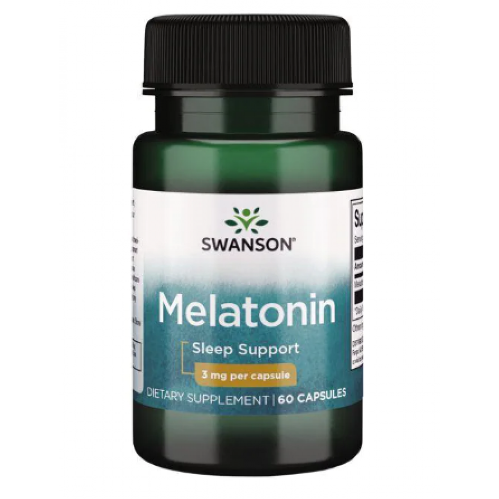 Melatonin 3 mg - 60 caps. Фото 3