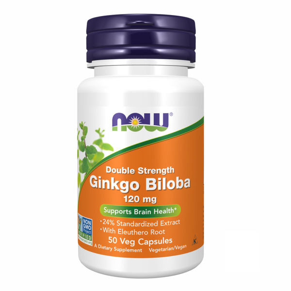 Ginkgo Biloba 120mg - 50 vcaps. Фото 3