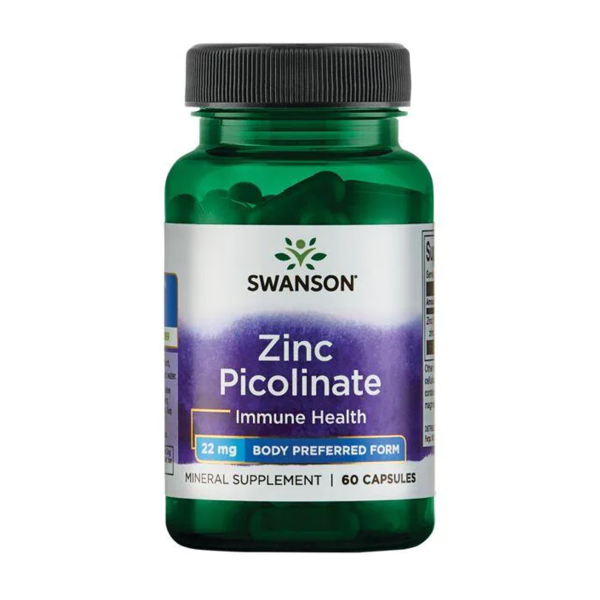Zinc Picolinate 22 mg - 60 caps. Фото 3