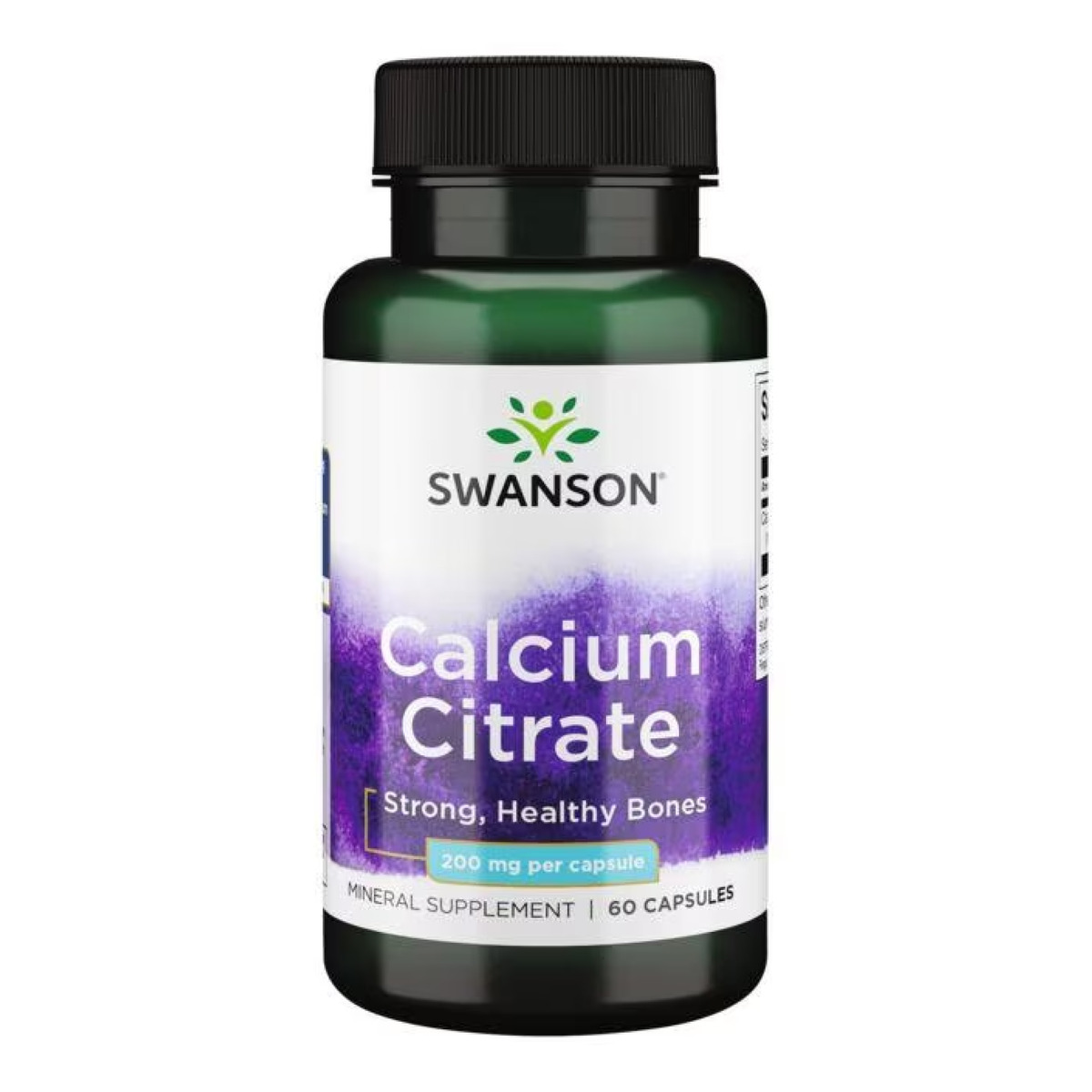 Calcium Citrate 200 mg - 60 Caps. Фото 3