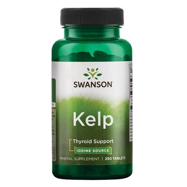Kelp Iodine Source 225 mcg - 250 Tabs Per Bottle. Фото 3