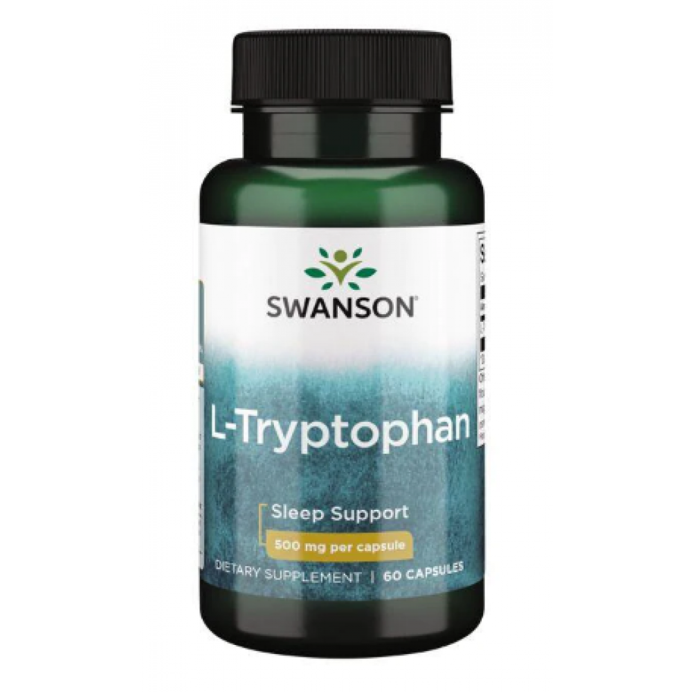 L-Tryptophan 500 mg - 60 Caps. Фото 3