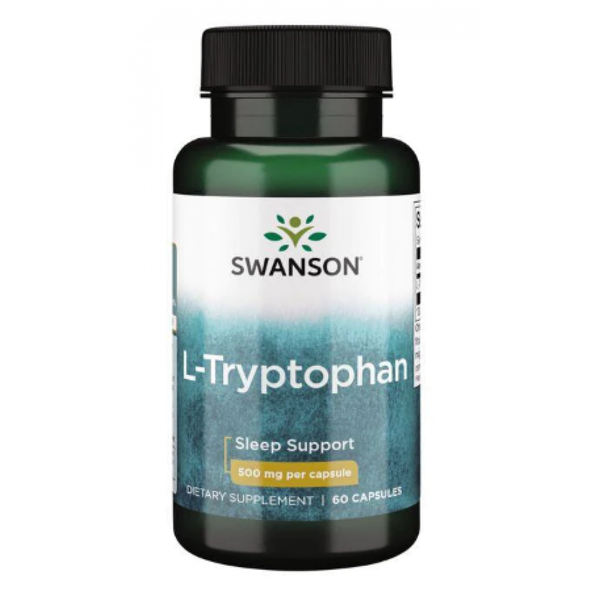 L-Tryptophan 500 mg - 60 Caps. Фото 3