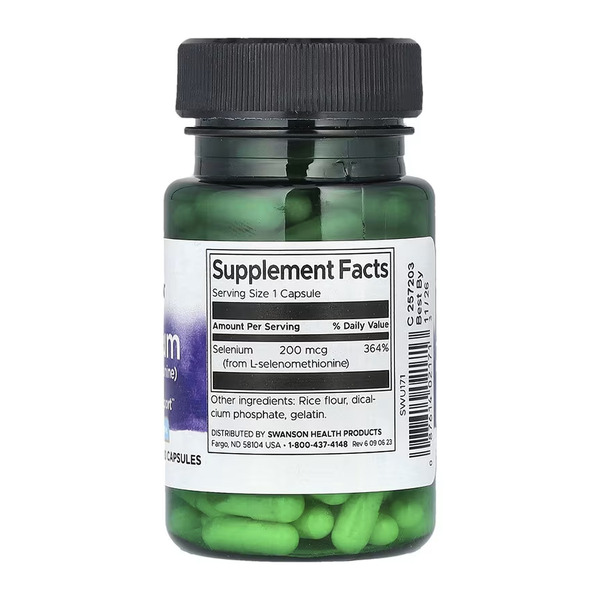 Selenium 200mcg - 120caps. Фото 2