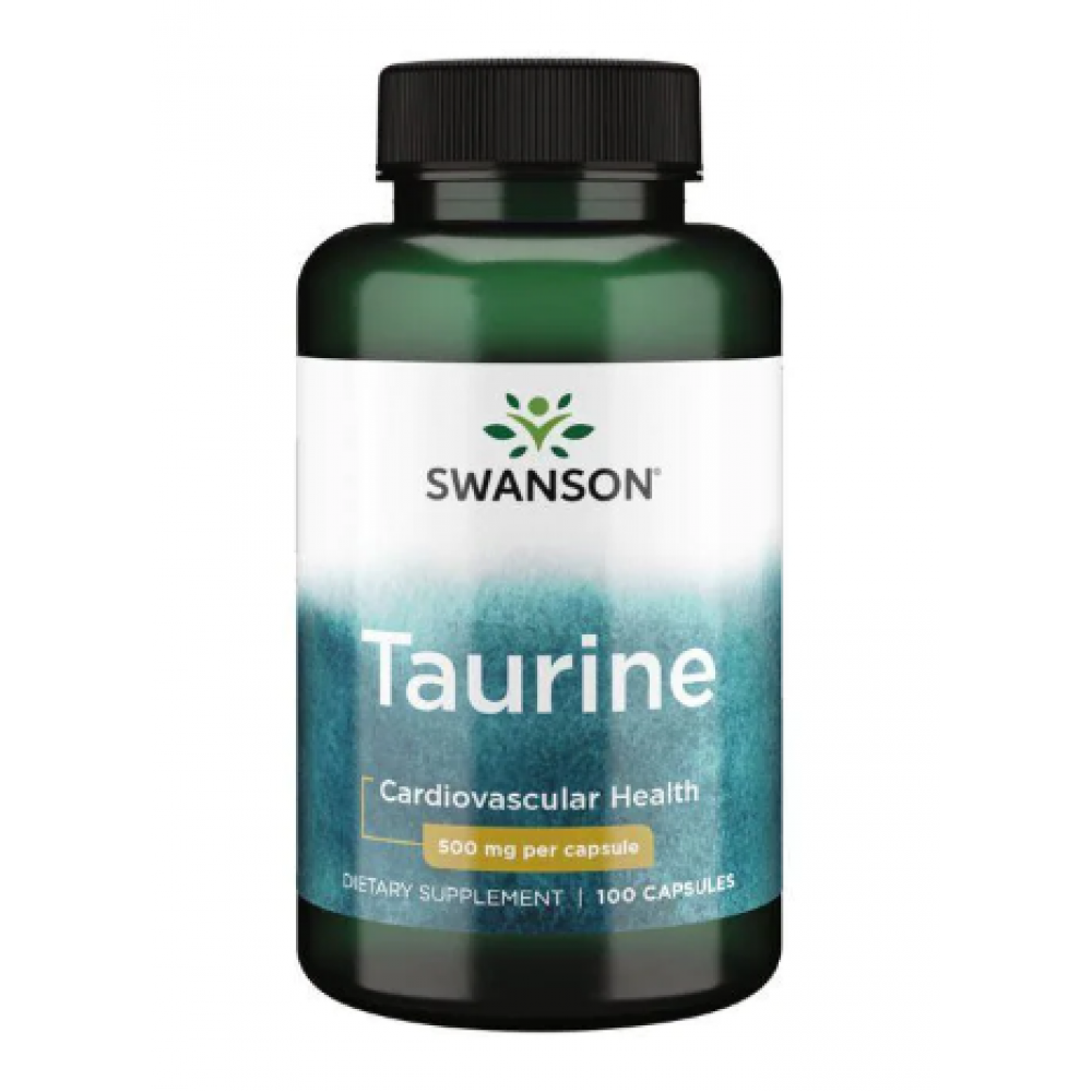 Taurine 500mg - 100caps. Фото 3