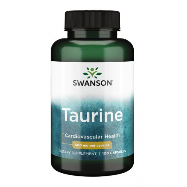 Taurine 500mg - 100caps. Фото 3