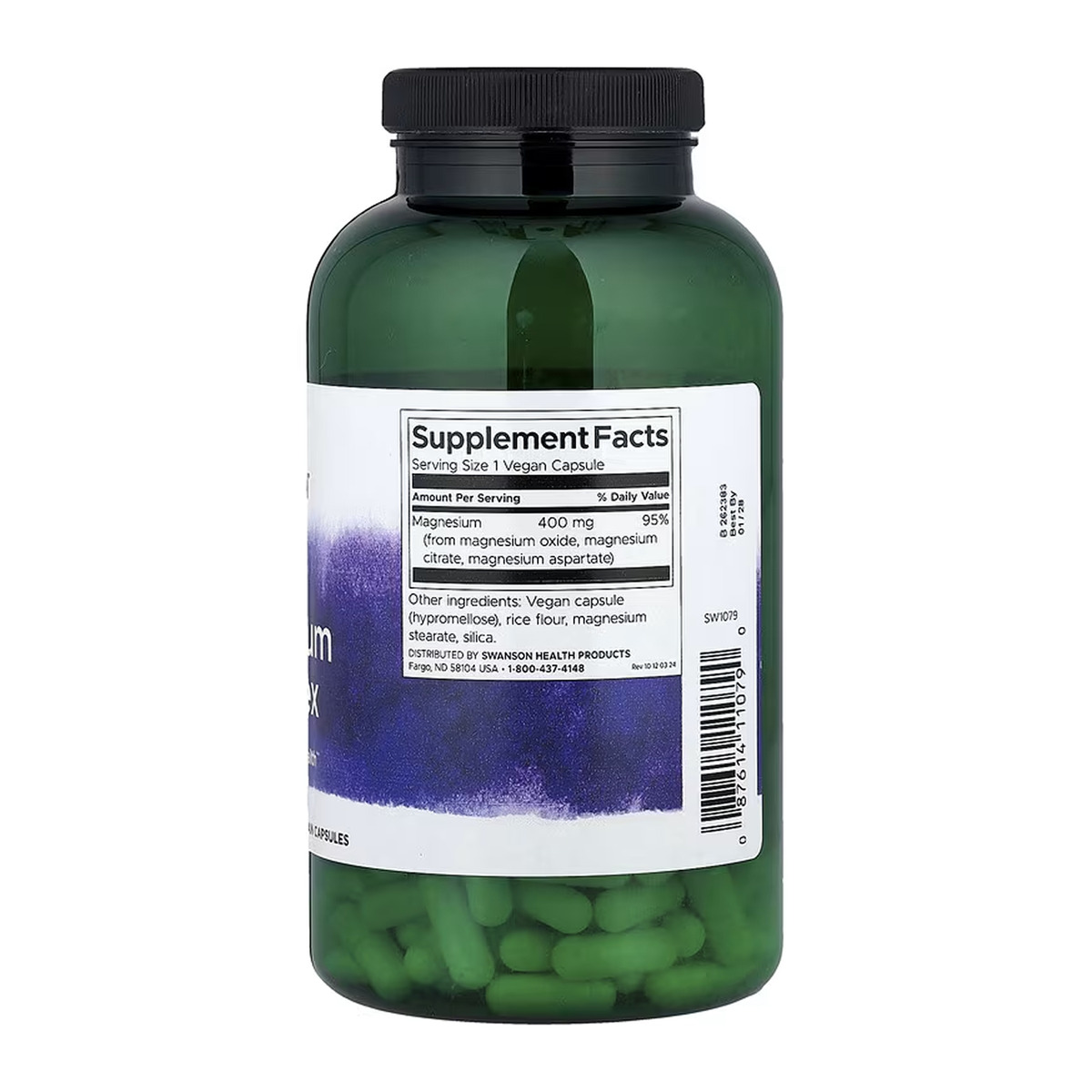 Triple Magnesium Complex 400mg - 300caps. Фото 2