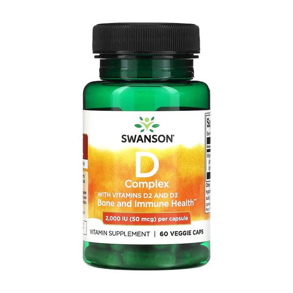D Complex D2 abd D3 2000iu(50mcg) - 60caps