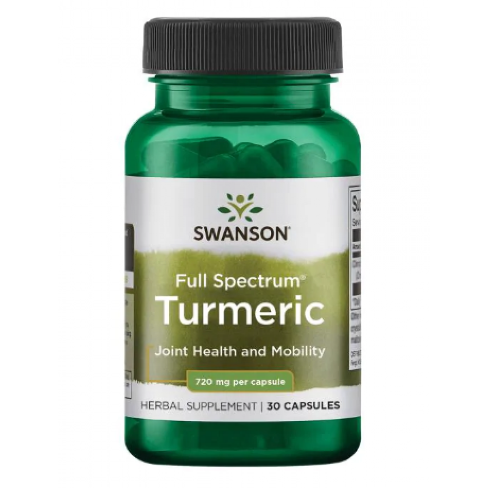 Turmeric 720mg - 30cap. Фото 3