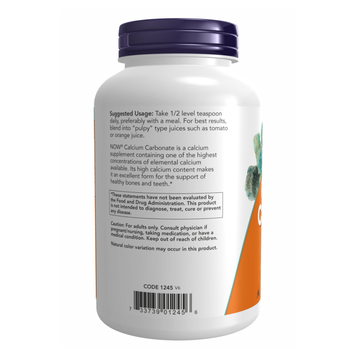 Calcium Carbonate - 340g. Фото 3