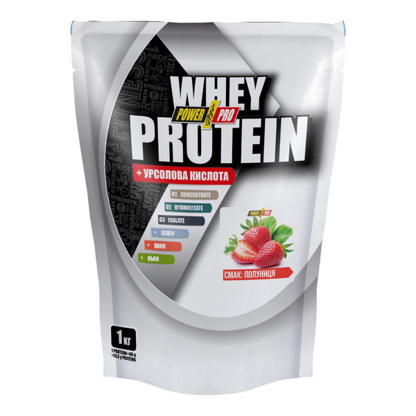 Whey Protein - 1000g Strawberry. Фото 3