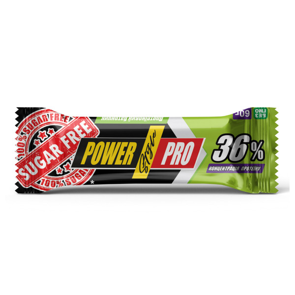Protein Bar 36% - 20x60g Nuts without sugar. Фото 3