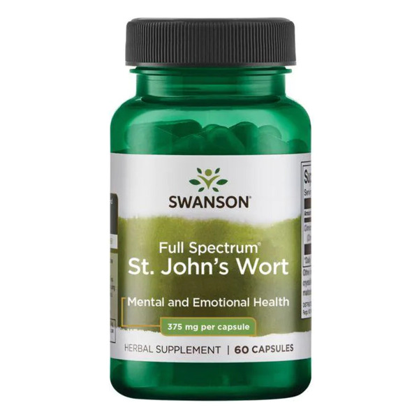 St. John's Wort 375mg - 60caps. Фото 3