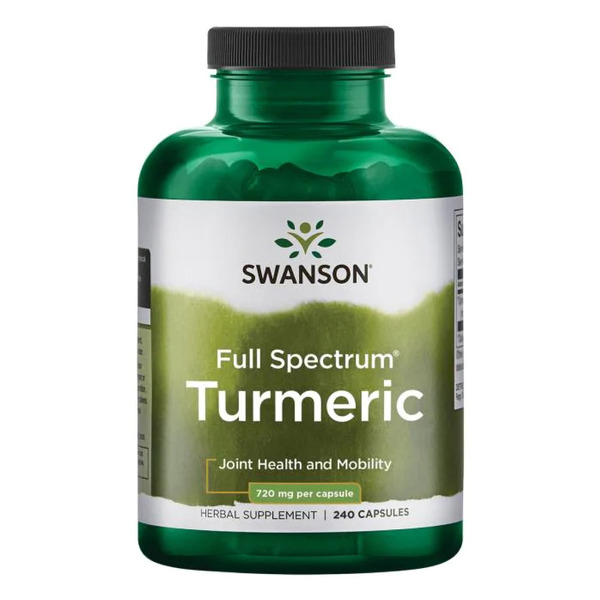 Turmeric 720 mg - 240 Caps. Фото 3