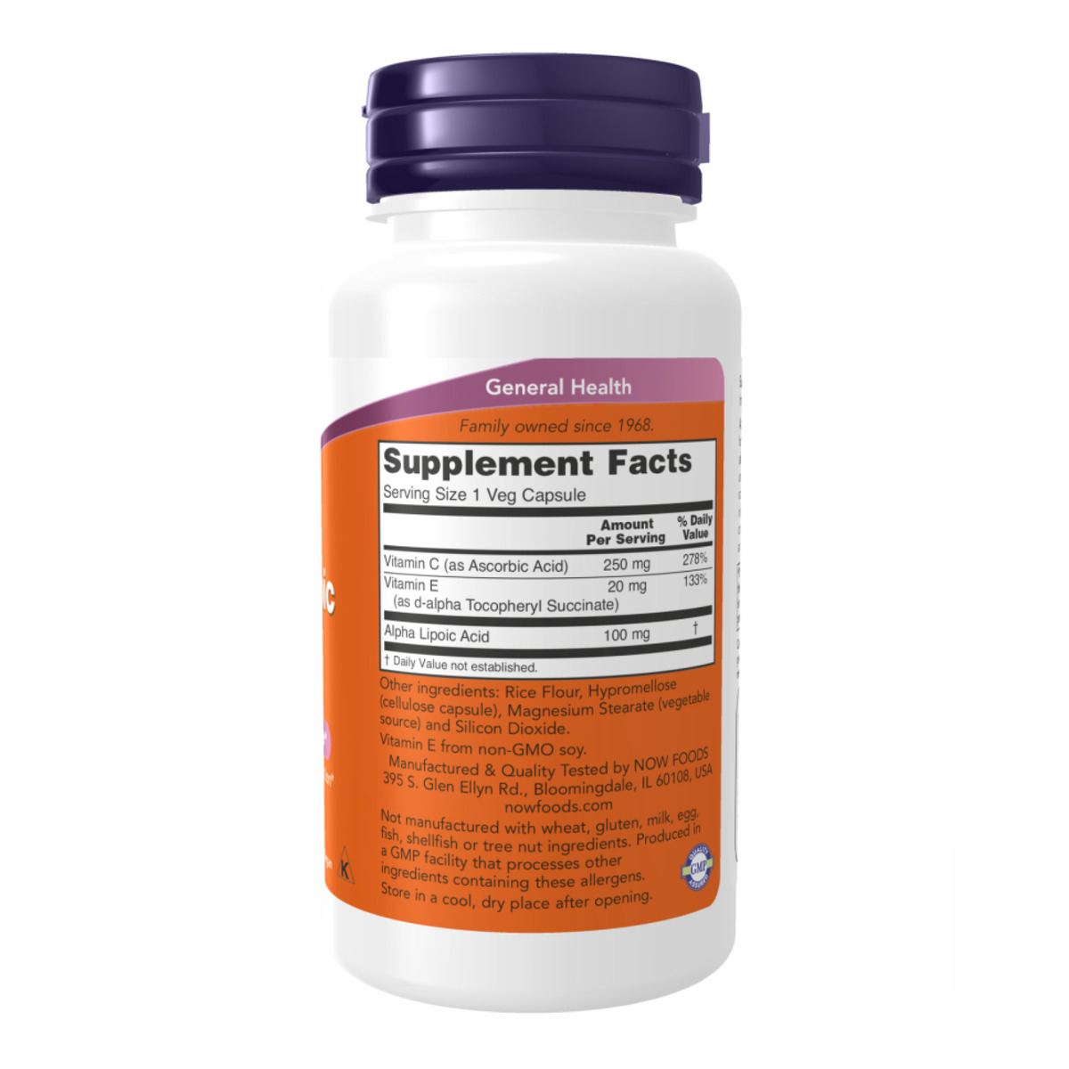 Alpha Lipoic Acid 100mg - 60vcaps. Фото 5